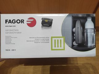 Vendo sandwichera Fagor nueva