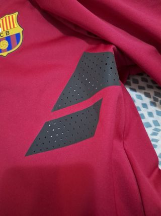 Chubasquero del barça rojo original