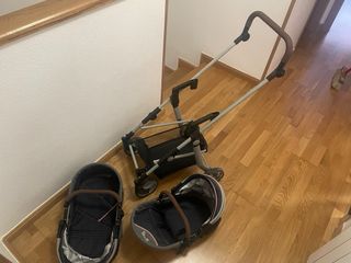 Carrito de juguete gemelar como nuevo
