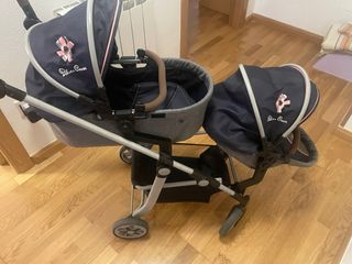 Carrito de juguete gemelar como nuevo