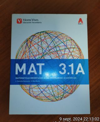 Matemáticas 3 ESO 1 A