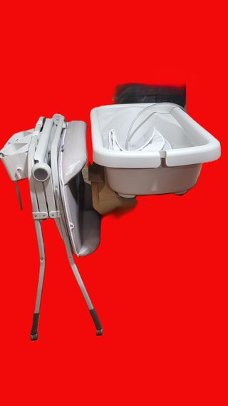 Pack Silleta coche y bañera cambiador bebés