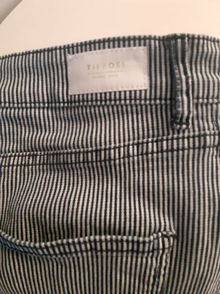 FALDA TEJANA RAYAS TIFFOSI