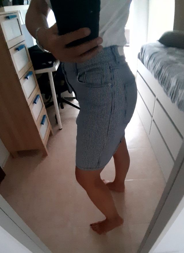 FALDA TEJANA RAYAS TIFFOSI