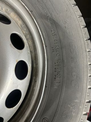 Llantas VW transporter en 16”