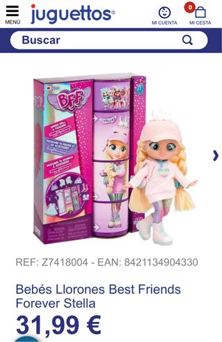 Bebés Llorones Best Friends Forever Stella