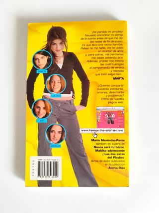 Libro Los amuletos de Marta - María Menéndez Ponte