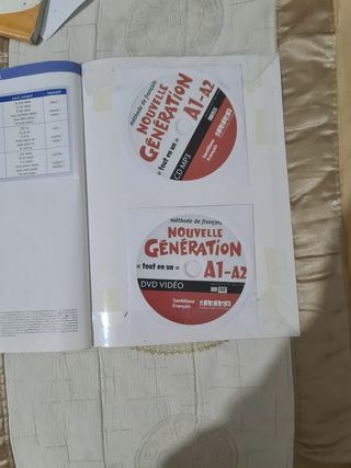 Libros A1-A2/A2-B1 francés nouvelle generation.