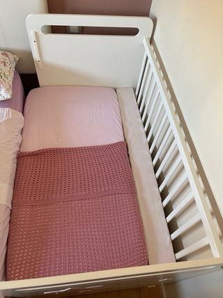 Conjunto cuna colecho y cajonera