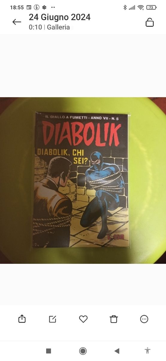 Diabolik anastatika anno VII