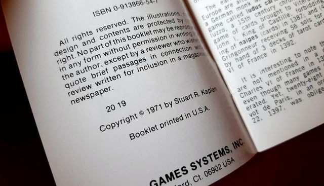 Tarot Classic 1974 - Stuart Kaplan