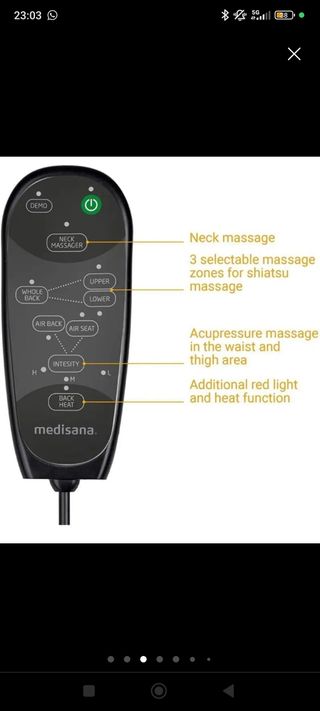 Masajeador - Asiento de Masajes