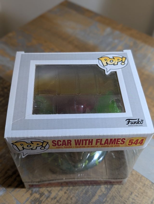 Funko Pop Disney: Scar with flames 544