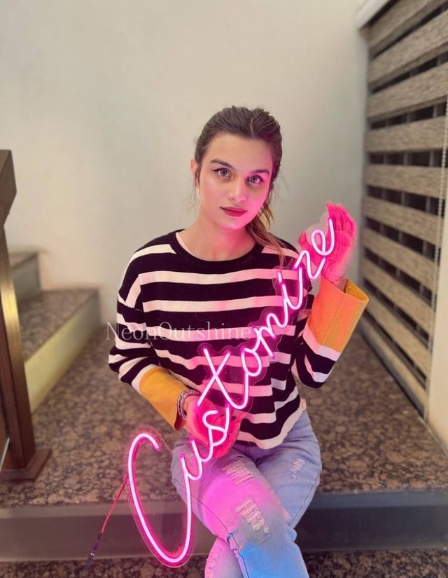 letrero de neón personalizado