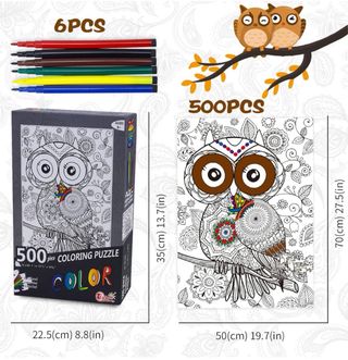 Puzzles para colorear