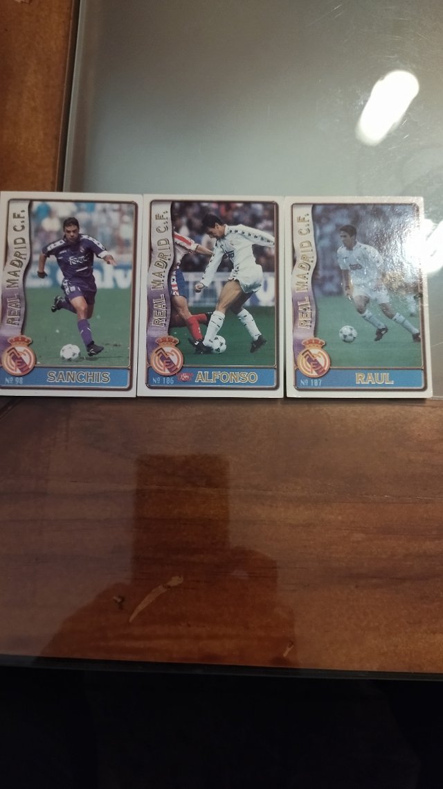 Cromos fútbol Madrid