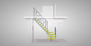 Diseños 2D-3D Escaleras