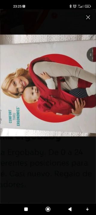 Mochila bebé Ergobaby 