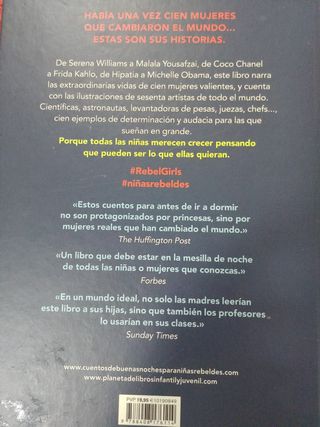 Cuentos de buenas noches para niñas rebeldes