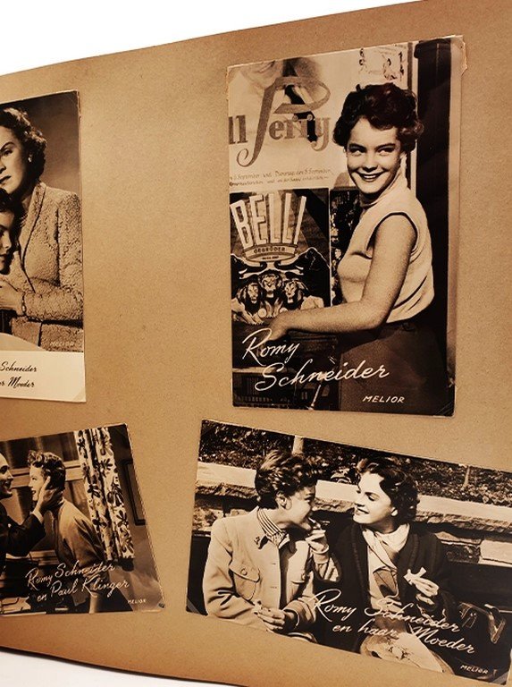 Romy Schneider Postales Vintage Antiguas