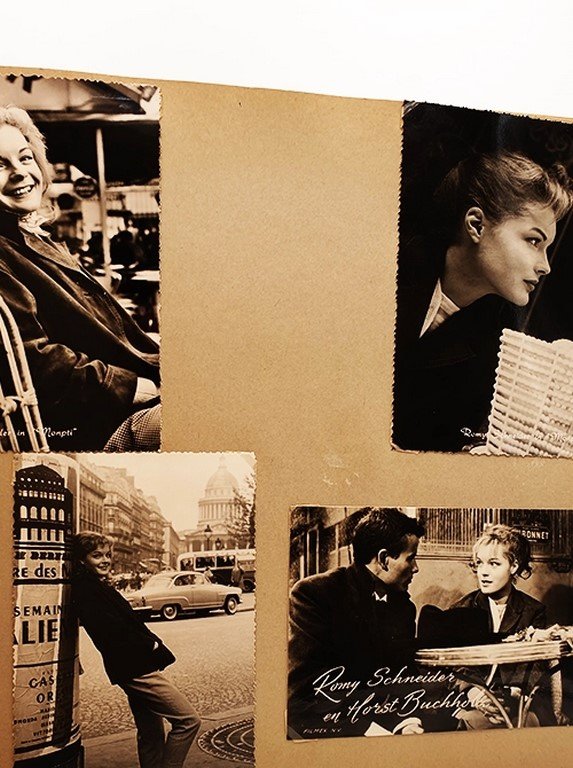 Romy Schneider Postales Vintage Antiguas