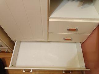 Conjunto Armario + bañerita cajonera