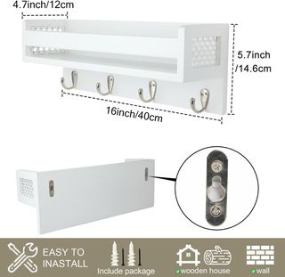 Estantes Flotantes de Madera Organizador