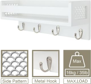 Estantes Flotantes de Madera Organizador