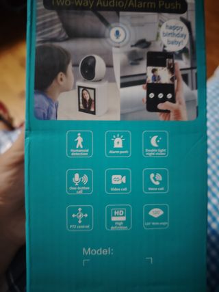 Cámara De Vigilancia Con Pantalla