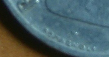 MONEDA RARA REP. ITALIANA 5LIRAS 1954