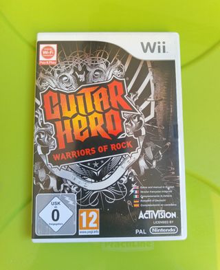 GUITAR HERO WARRIORS OF ROCK WII
