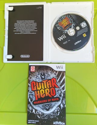 GUITAR HERO WARRIORS OF ROCK WII