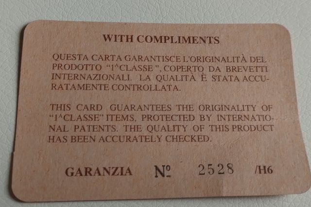 ALVIERO MARTINI 1° CLASSE NECESSAIRE GRANDE