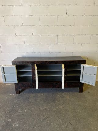 ✅aparador oriental madera maciza NUEVA