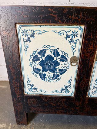 ✅aparador oriental madera maciza NUEVA