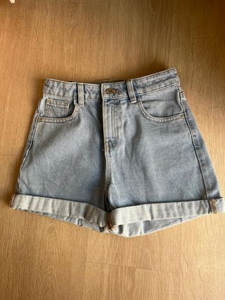 Pantalones cortos vaqueros niña