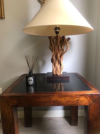 lampara estilo rustico 