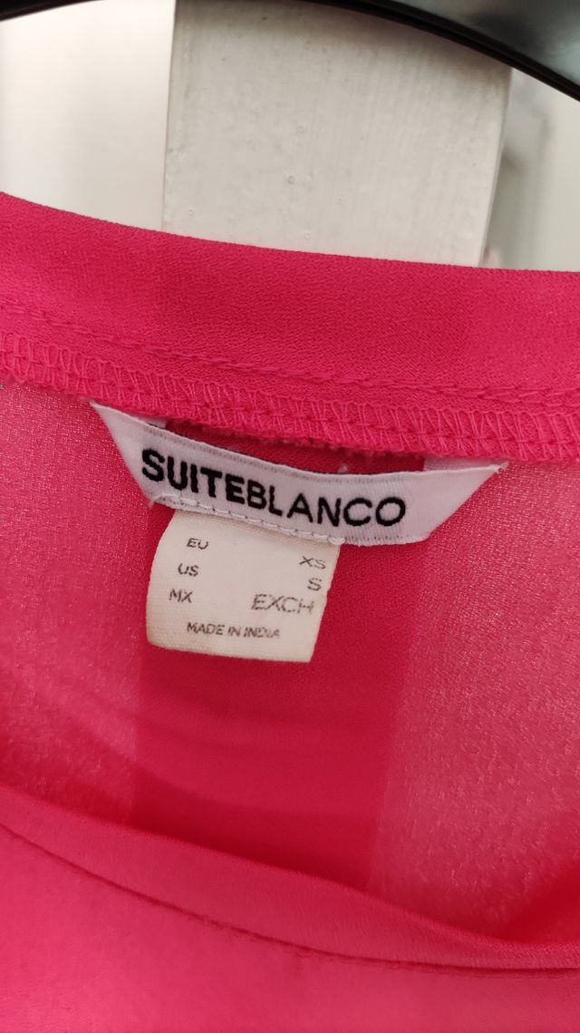 Blusa elegante rosa "BLANCO"