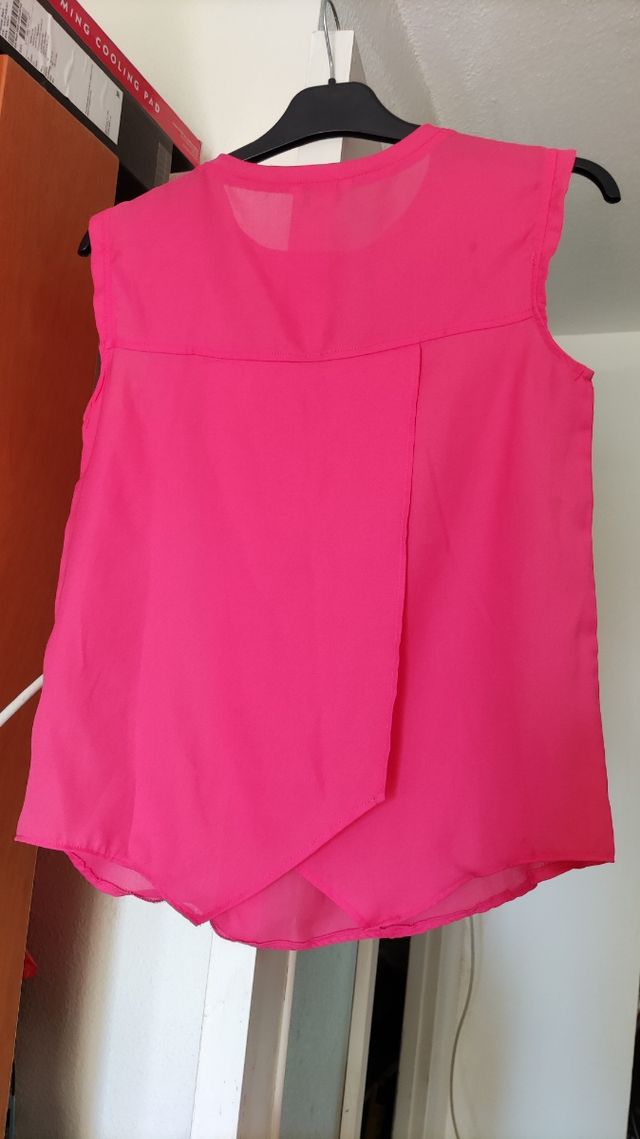 Blusa elegante rosa "BLANCO"