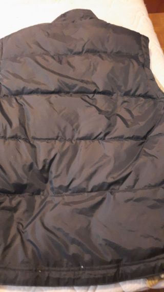 Piumino smanicato uomo blue side