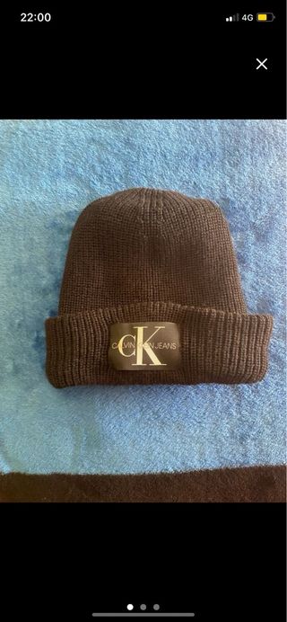Gorro de lana calvin klein