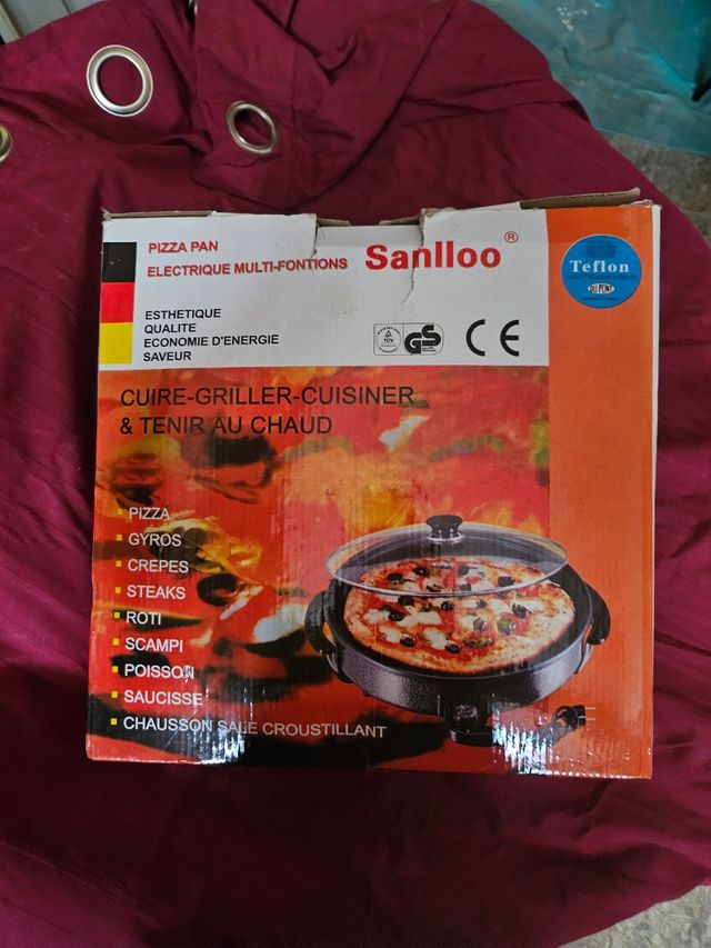Pizza pan eléctrica sanlloo