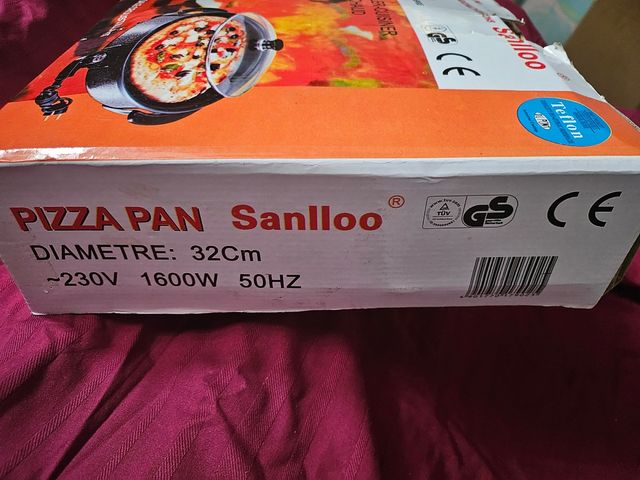 Pizza pan eléctrica sanlloo