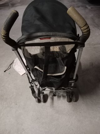 Silla de paseo MacLaren negro/gris