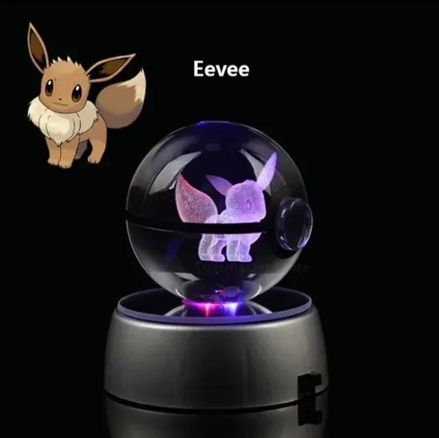 Bolas pokemon iluminadas