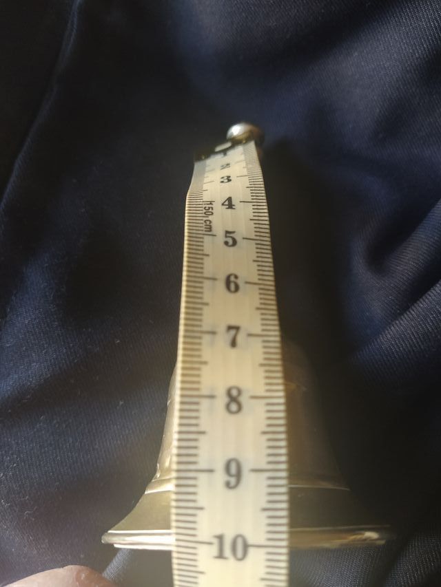 Campanita antigua de mesa, siglo XIX.