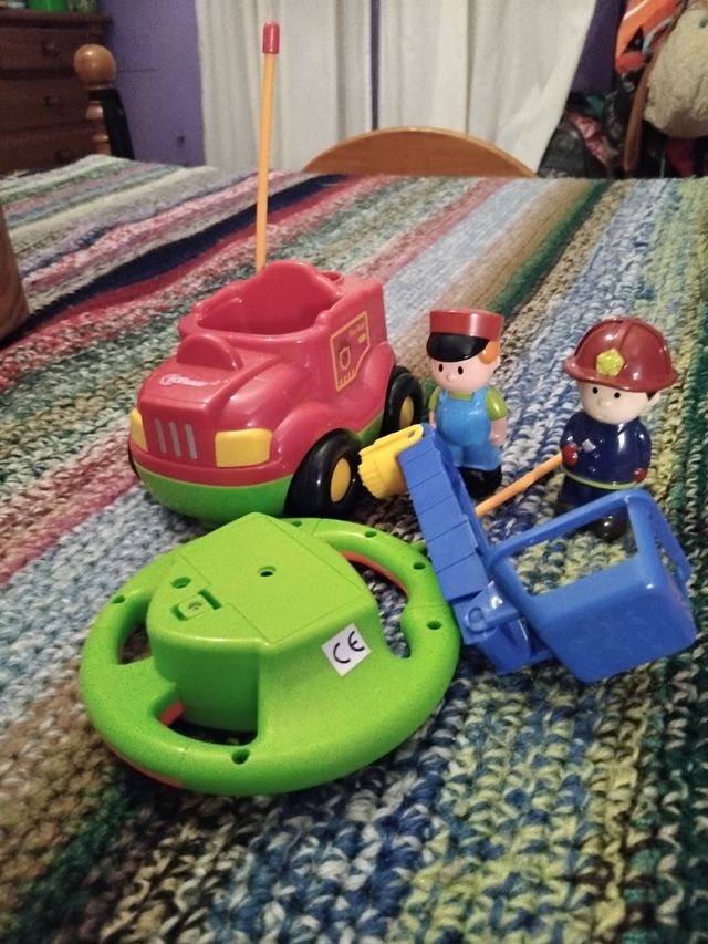 Coche Teledirigido Bombero Cartoon