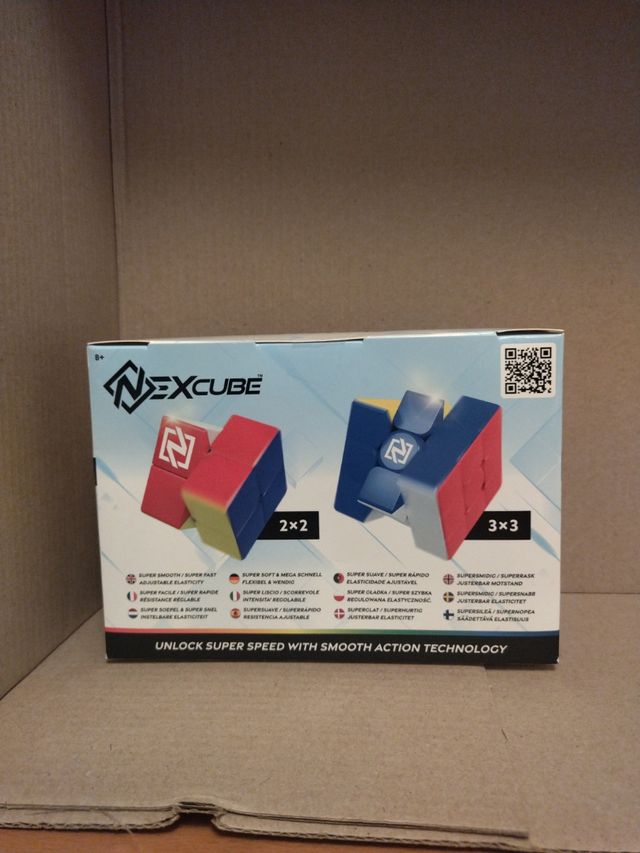 Cubos Rubik. Speedcubes Nexcube y cubo Goliath