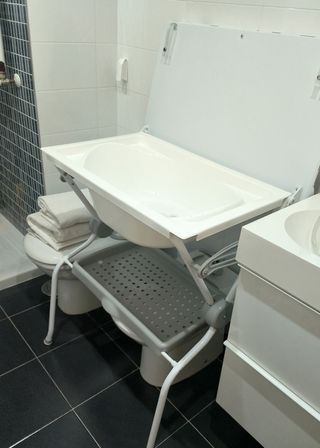 Cambiador  bañera bebe