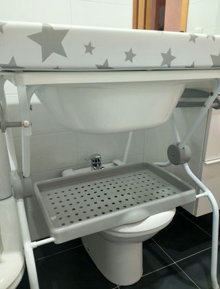 Cambiador  bañera bebe
